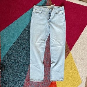 Madewell Mid-rise Perfect Vintage Jeans Size 30 Tall Light Wash NWT